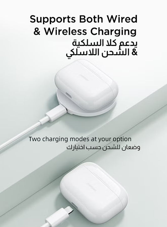 Joyroom JR-T03S Pro Max Earbuds – Bluetooth 5.3, Hi-Fi Deep Bass, White