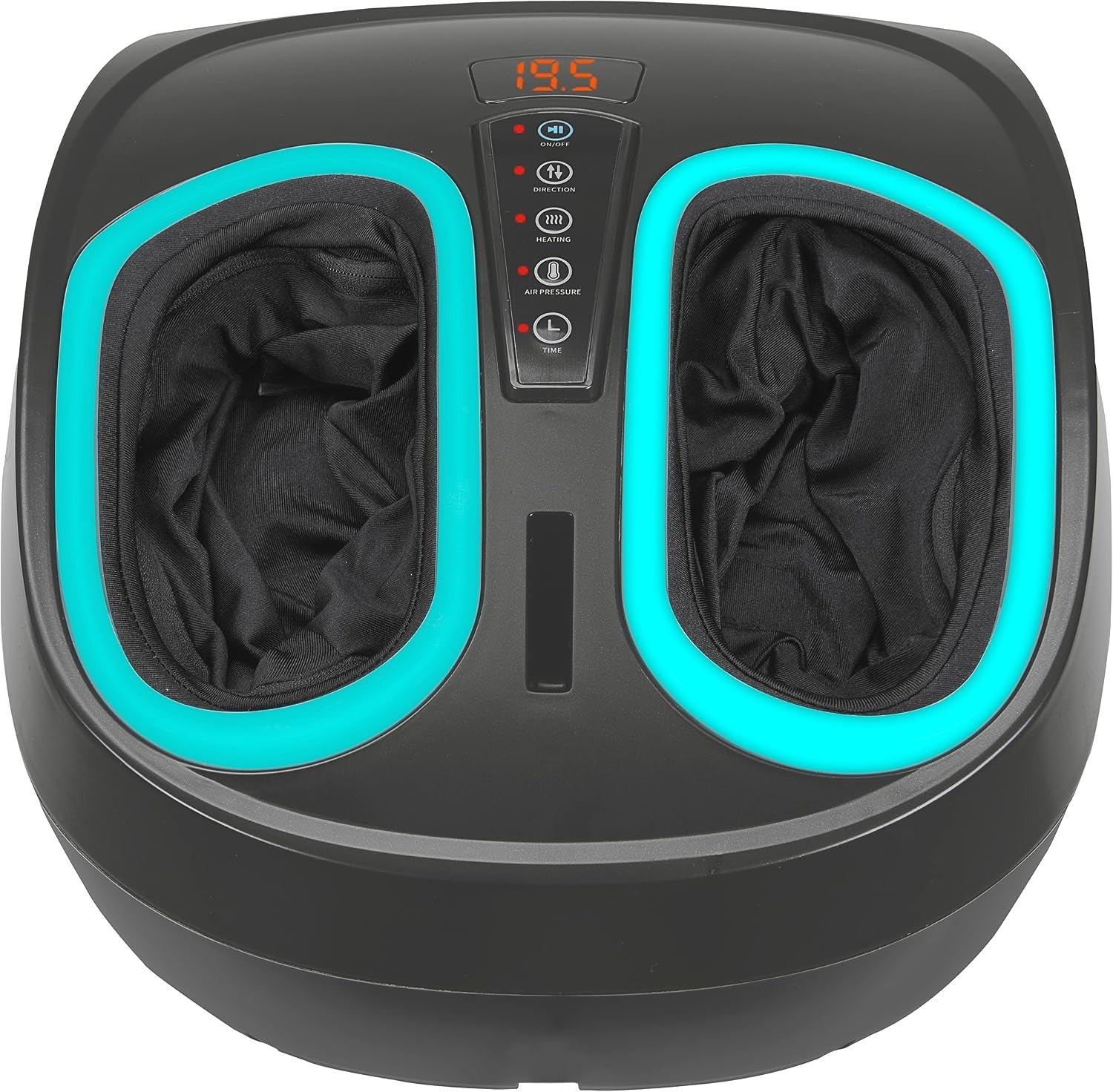 **Heated Foot Massager – Deep Kneading, Air Compression & Heat Therapy**
