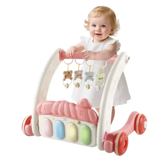 2-in-1 Baby Gym & Walker – Interactive Kids Activity Center