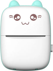 Portable Mini Pocket Printer Bluetooth Thermal – Wireless Photo, Notes, Labels & Sticker Printer for Kids, Students & Office Use