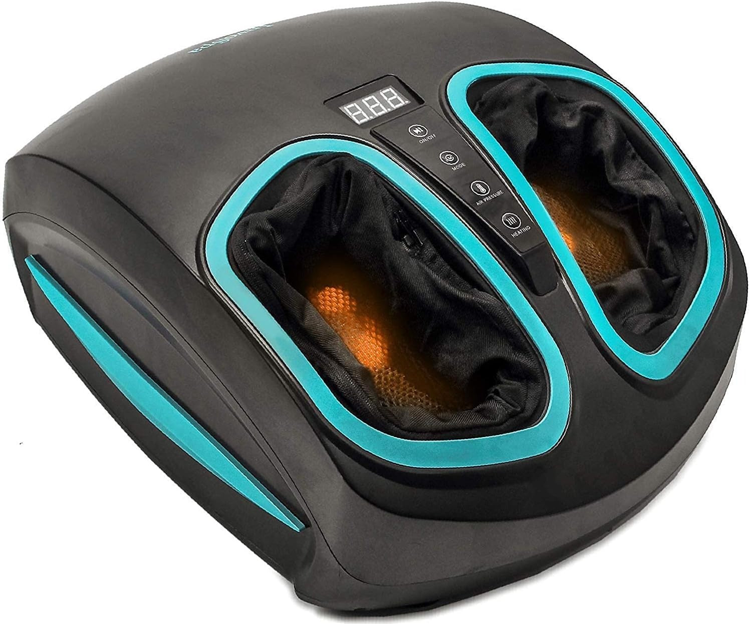 **Heated Foot Massager – Deep Kneading, Air Compression & Heat Therapy**