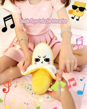 Banana Fruit Sensing Rhythm Toy – Kids Musical Plush Doll