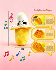 Banana Fruit Sensing Rhythm Toy – Kids Musical Plush Doll
