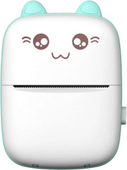 Portable Mini Pocket Printer Bluetooth Thermal – Wireless Photo, Notes, Labels & Sticker Printer for Kids, Students & Office Use