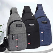 Lightweight chest bag - black