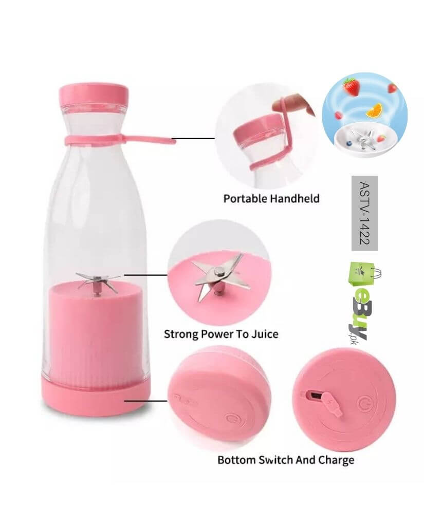 Mini Portable Juicer Blender – USB Rechargeable